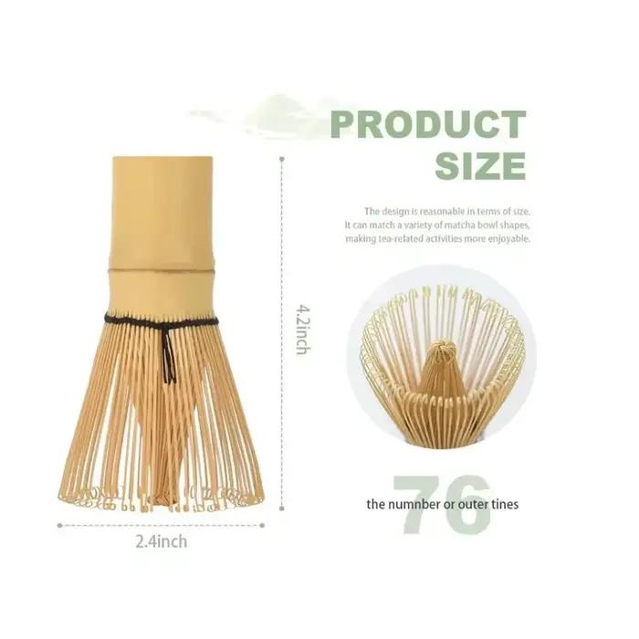 Fouet à matcha en bambou artisanal pour expérience de thé pure et naturelle occassions quotidiennes et cadeaux pour amateurs de matcha
