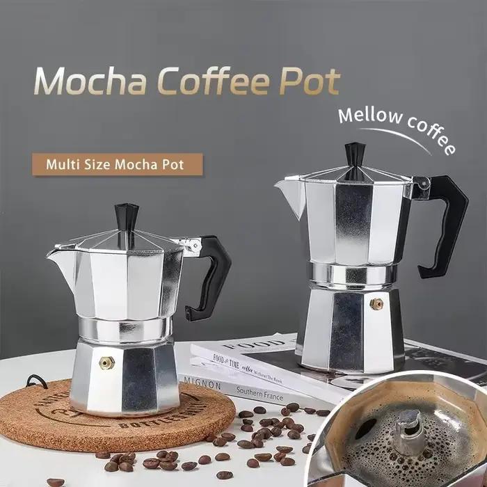 Cafetière moka en aluminium 100/600ML