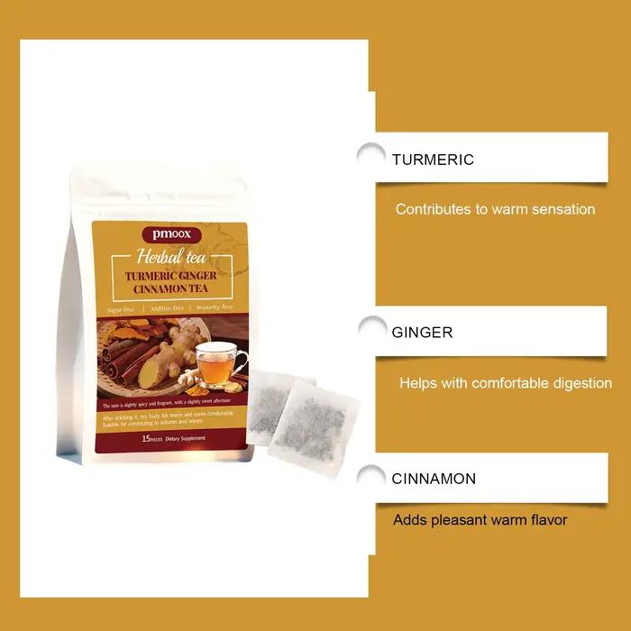 Thé au curcuma et à la cannelle de Ceylan