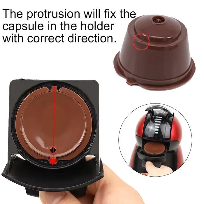 Capsules de café rechargeables pour Dolce Gusto