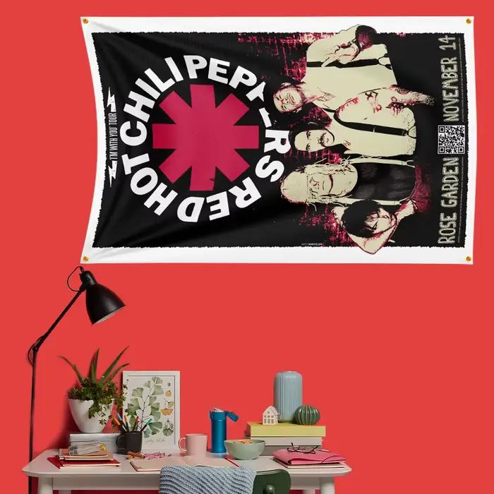 Drapeau Funk Rock des Red Hot Chili Peppers