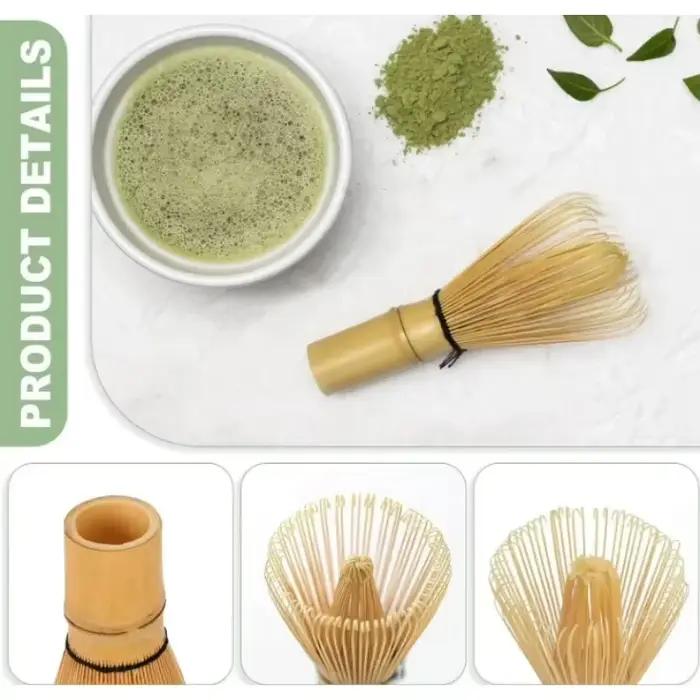 Fouet à matcha en bambou artisanal pour expérience de thé pure et naturelle occassions quotidiennes et cadeaux pour amateurs de matcha