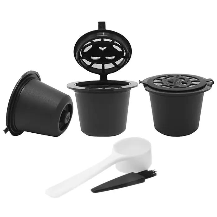 Capsules de café réutilisables, 3 pièces, pour machine à expresso