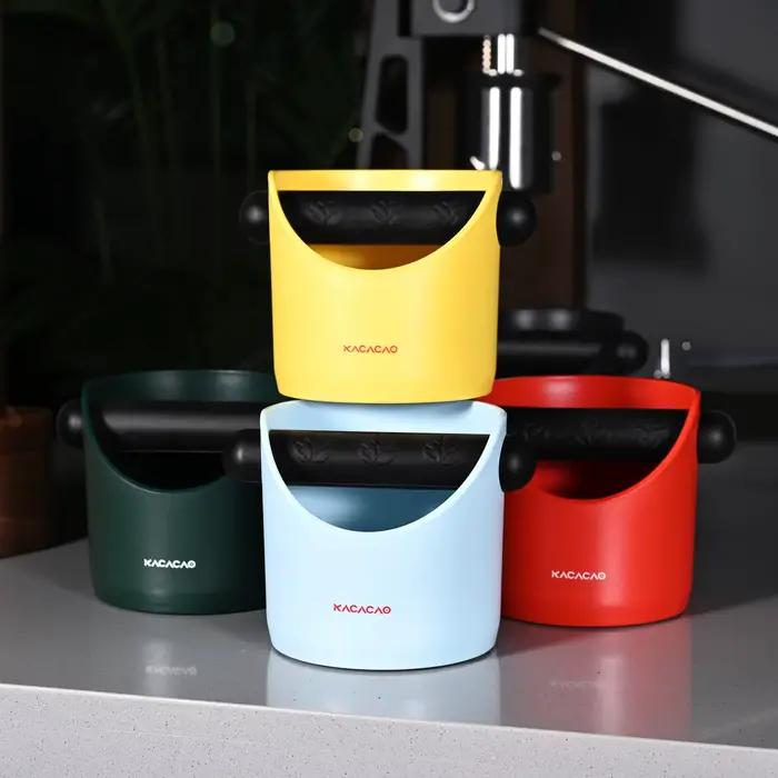 Boîte à déchets de café KACACAO antidérapante et antichoc pour barista