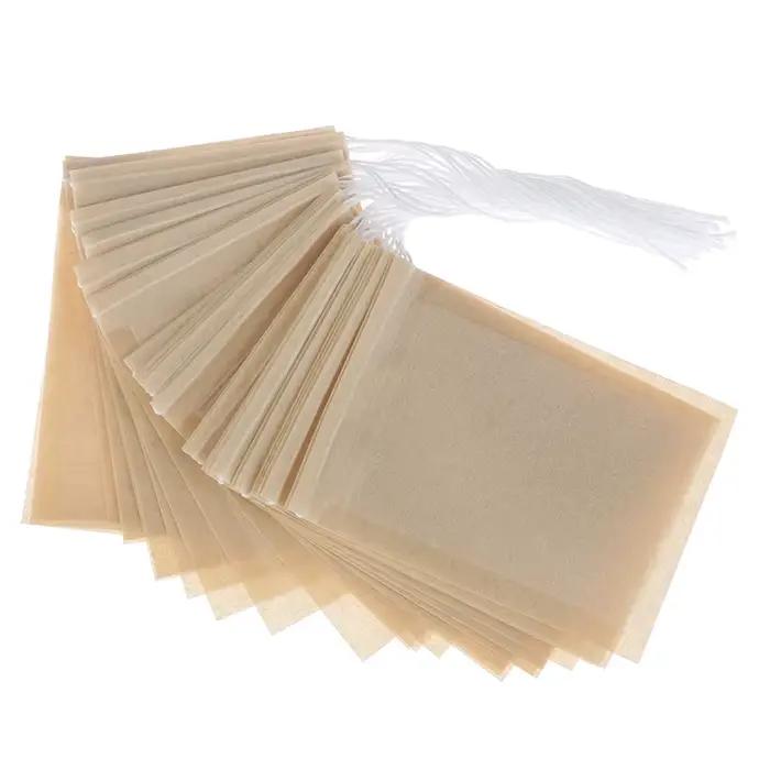 Sachets de thé en papier africain avec filtre de proximité, 100 pièces/lot