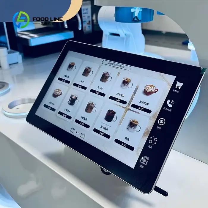 Kiosque à café robotisé à 6 axes personnalisé