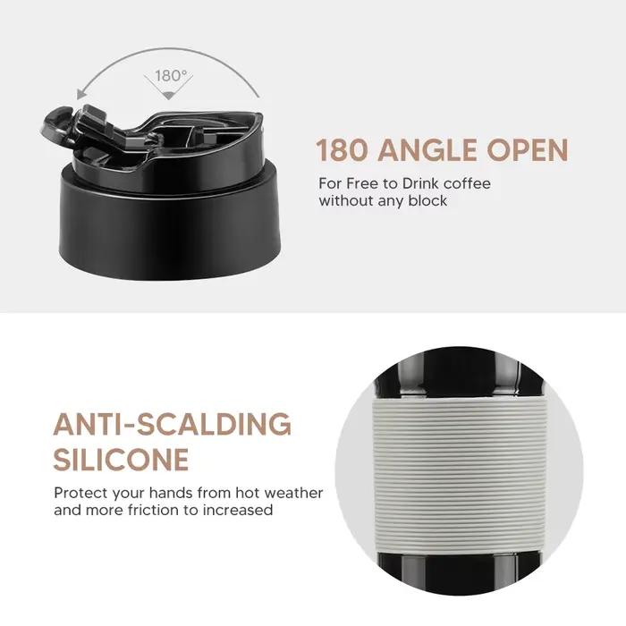 ICafilasOriginal Portable presse française cafetière tasse de voyage isolée groupe Premium sera meilleur