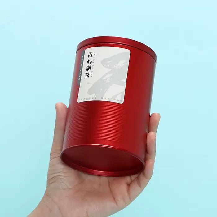 Boîtes de Thé Scellées en Fer Blanc