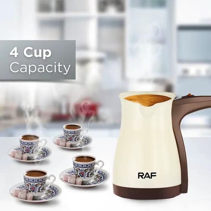 Cafetière turque avec chauffage en rine