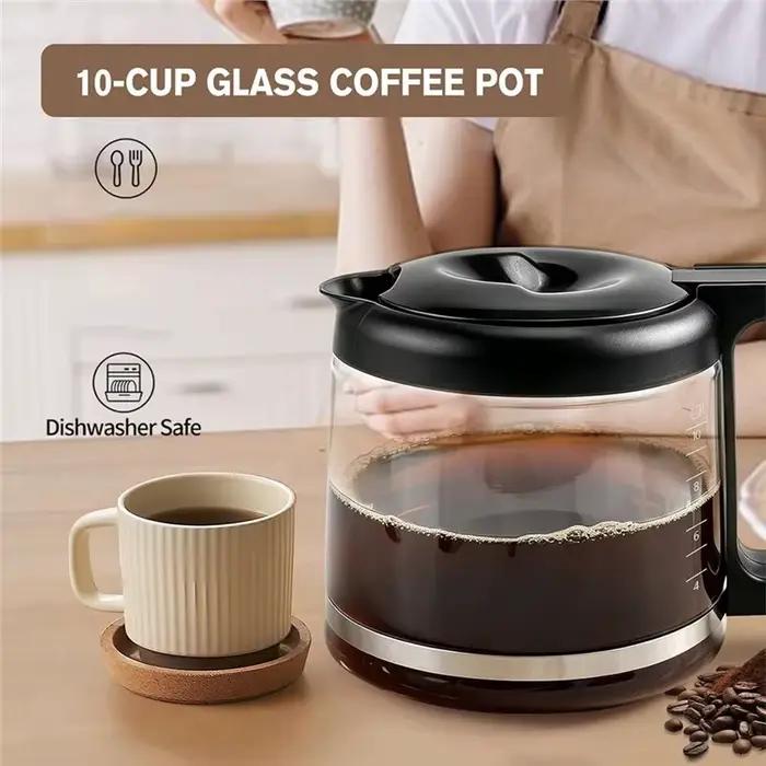 Carafe en verre BSEVB-10 tasses COM532M COM530M pour cafetières De'Longhi 3066 3067 3093 3094 3111 3112 KF140 KF863