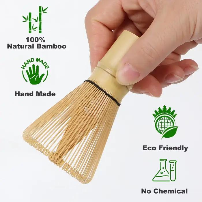 Fouet à matcha en bambou de qualité supérieure – Préparation