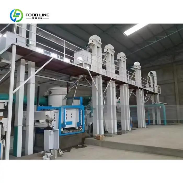 Ligne de traitement de grains de café personnalisée hautement productive pour usines de fabrication, usines alimentaires et fermes