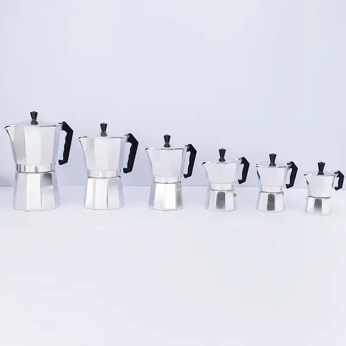 Cafetière portable en aluminium