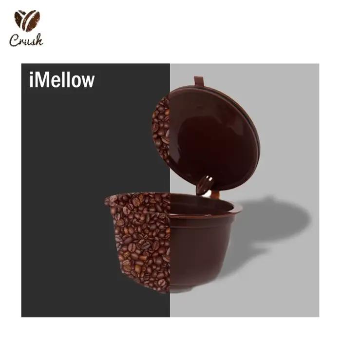 Tasse de café Dolce Gusto réutilisable en caoutchouc silicone et acier inoxydable pour une pause gourmande durable et élégante
