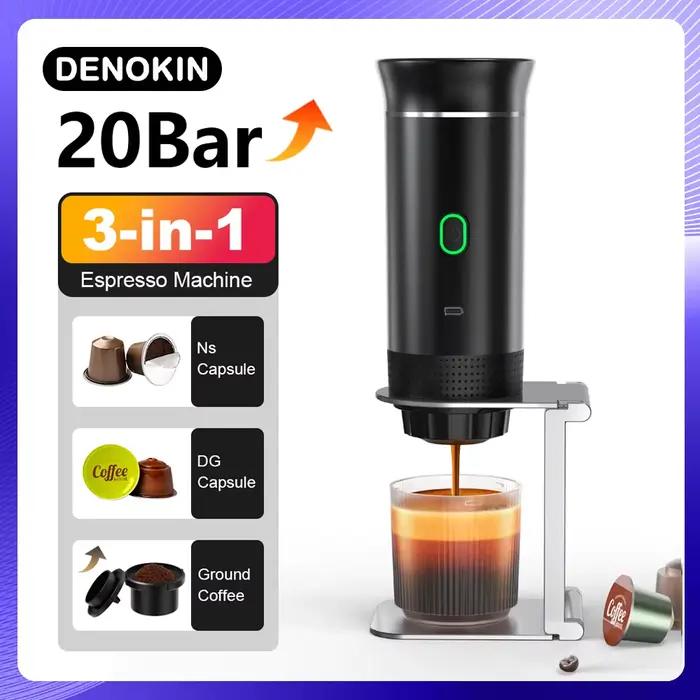 Machine à café expresso électrique Portable sans fil
