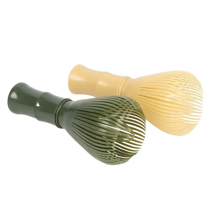 Brosses à thé vert matcha