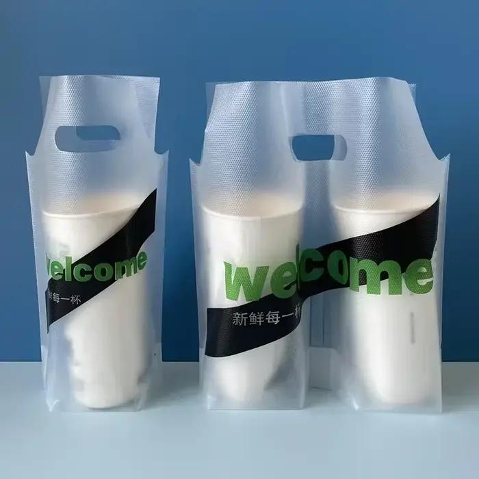 500 sacs d'emballage épais pour thé au lait