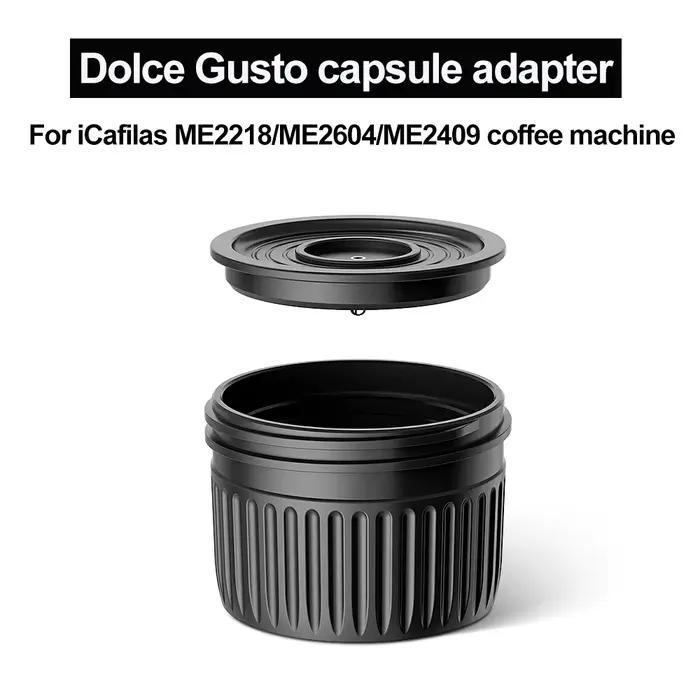Adaptateur pour machine à café portable ICafilas, adaptateur pour poudre/Nespresso/Dolce Gusto uniqu