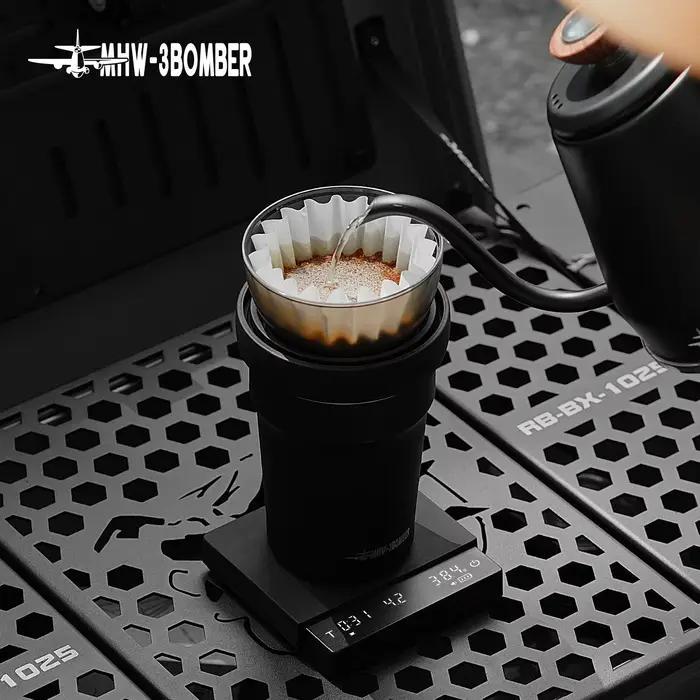 MHW-3BOMBER Numérique Cuisine Café Balance Haute Précision Cyclique Rechargeable Espresso Électroniq