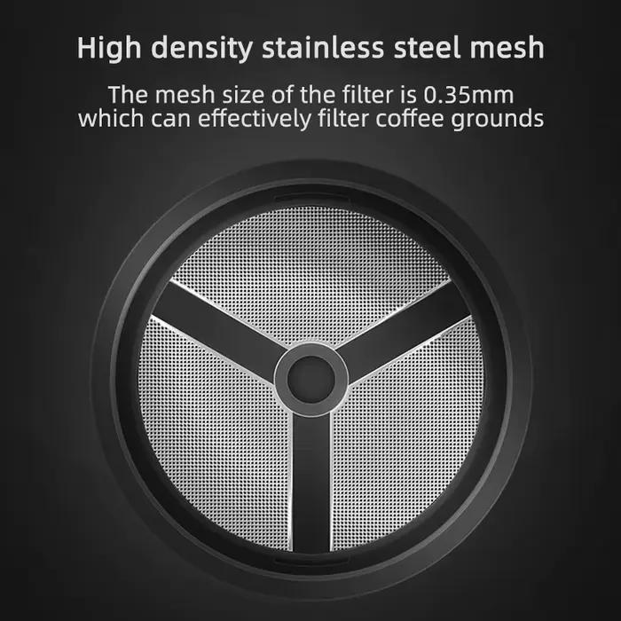 TIMEMORE – presse à café à pression française, cafetière à thé, 450ml,15 onces, verre résistant à la
