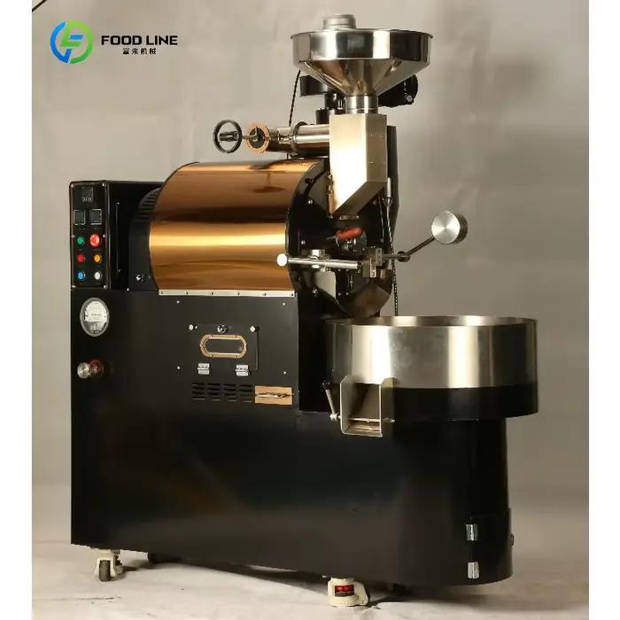 Machine à torréfier les grains de café industrielle et commerciale de 6 kg, 10 kg, 12 kg avec contrô