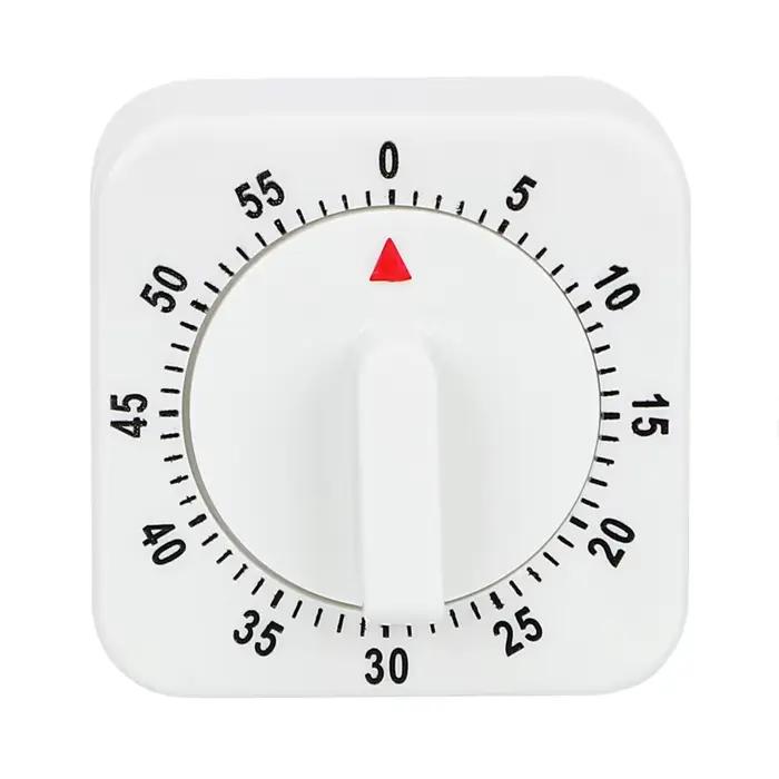 Minuterie mécanique de cuisine, outils de cuisine, 60 apprentis, compte à rebours pratique, rappel d