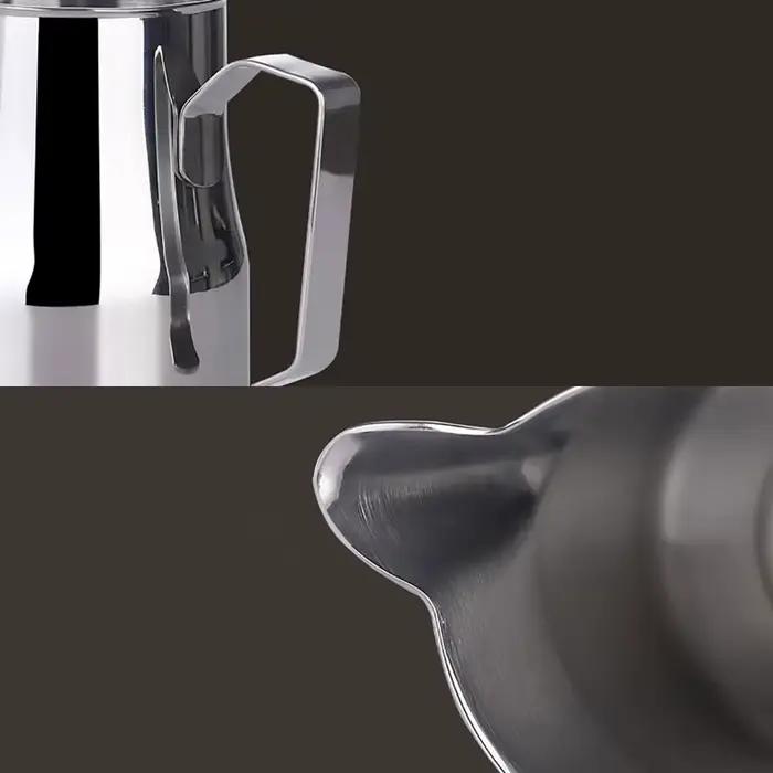 Pichet à mousse de lait en acier inoxydable, pichet à lait professionnel, expresso café Barista arti