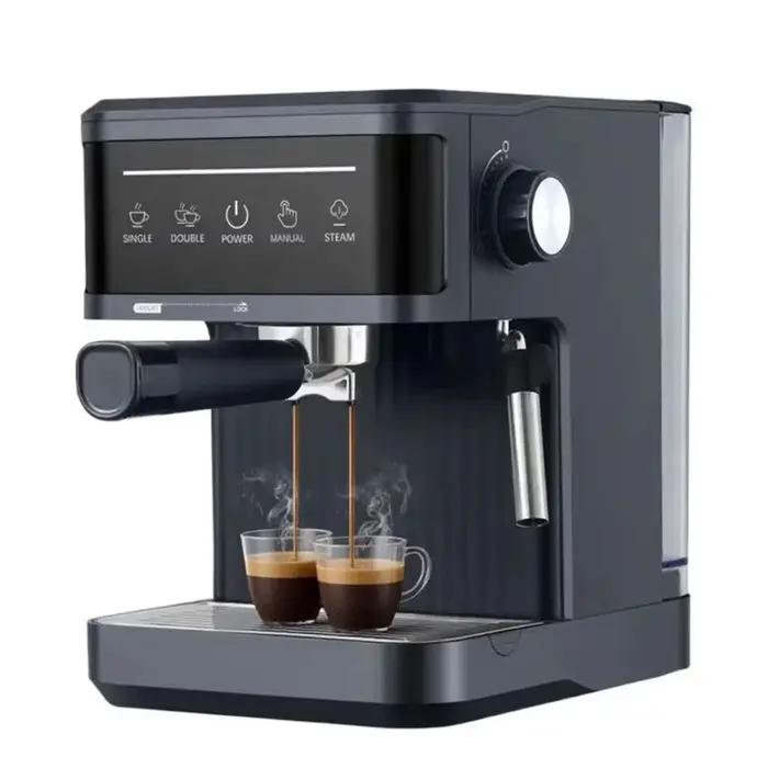 Machine à café domestique 20Bar, pompe à pression, économie d'énergie, autonettoyante, petit moulin