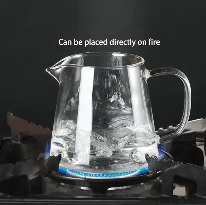 Théière en verre Cha Hai avec infuseur pour thé Puer Pu Erh, tasse juste, résistance à la chaleur, élégante pour amateurs de thé et occasions spéciales