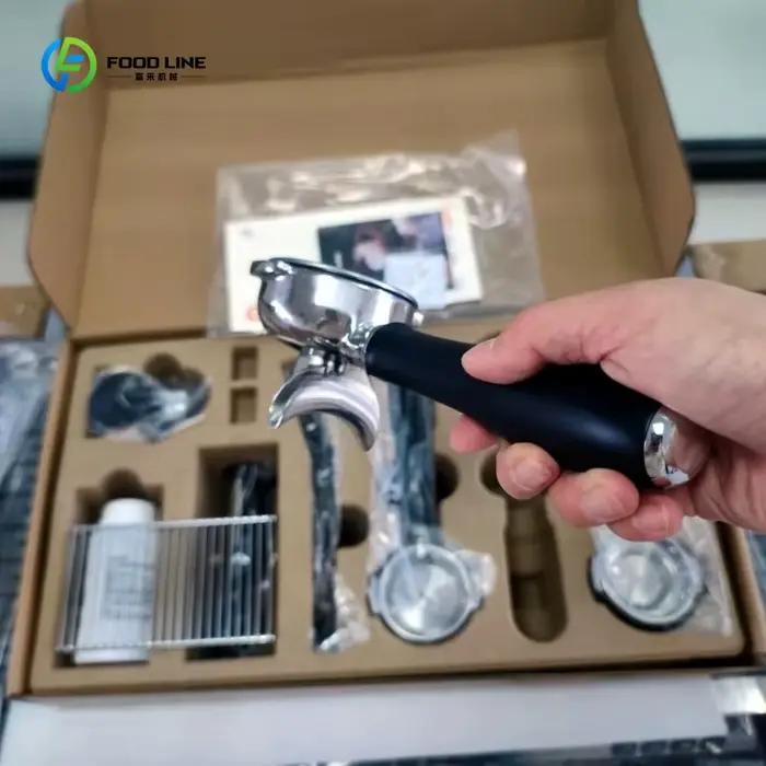 Machine à expresso professionnelle semi-automatique à deux groupes