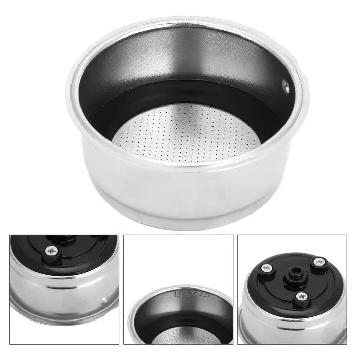 Panier de filtre à café réutilisable en acier inoxydable pour Delonghi EC9335 EC9665, idéal pour préparer un café de qualité professionnelle à la maison, parfait pour les occasions spéciales et les fêtes de fin d'année