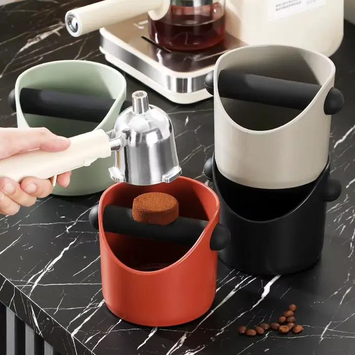 Boîte à café Premium, conteneur de marc d'espresso