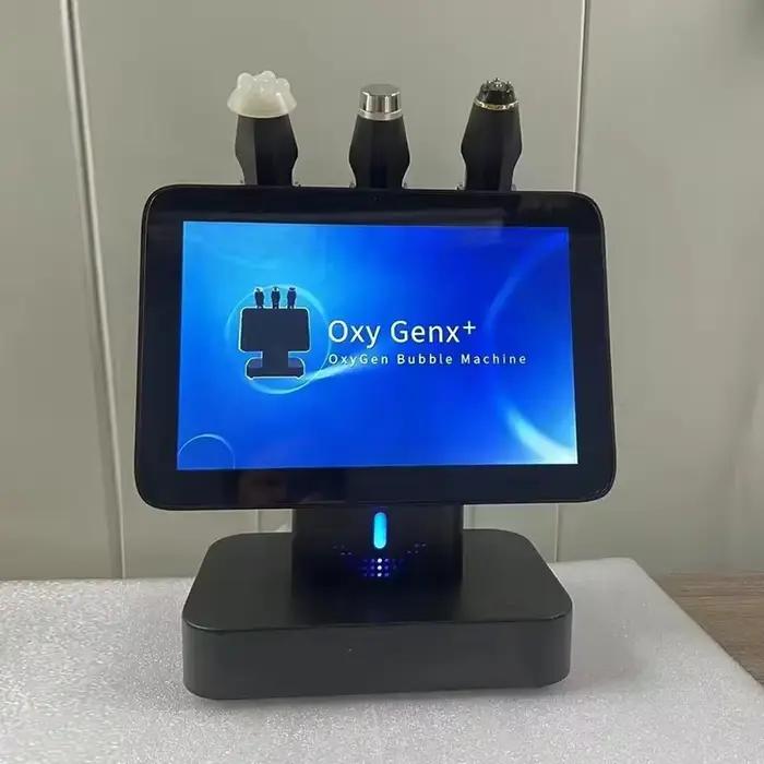 2025 Dernière boîte ensemble CO2 bulle oxygénation Capsules dosettes oxygène Rechargeable raffermissement de la peau
