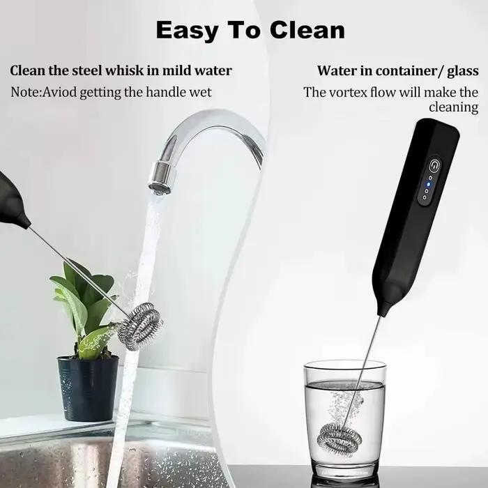 Mousseur à lait électrique rechargeable sans fil