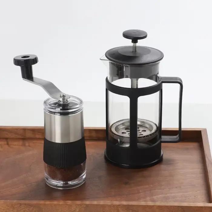 Mini broyeur de grains de café à noyau en céramique en acier inoxydable