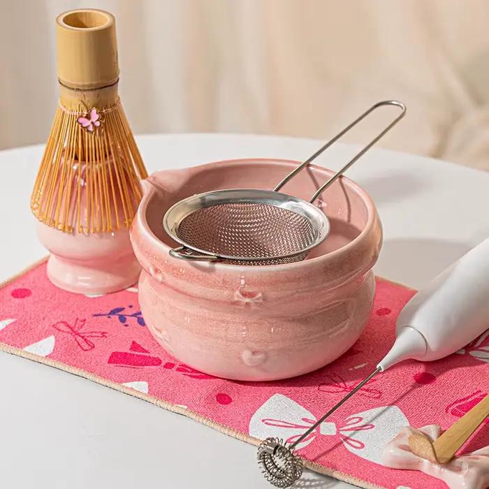 Ensemble de thé matcha japonais 8 pièces