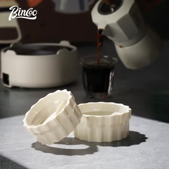 Kit d'outils pratique pour le dosage et le nivellement du café, kit Bincoo pour cafetière moka, valve simple ou double, outils pour amateurs de café, pour une préparation propre et efficace, occasions quotidiennes et cadeaux personnalisés