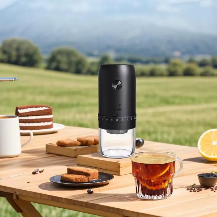 Nouveau moulin à grains de café électrique Portable USB 40 vitesses broyeurs rechargeables réglables externes Mini