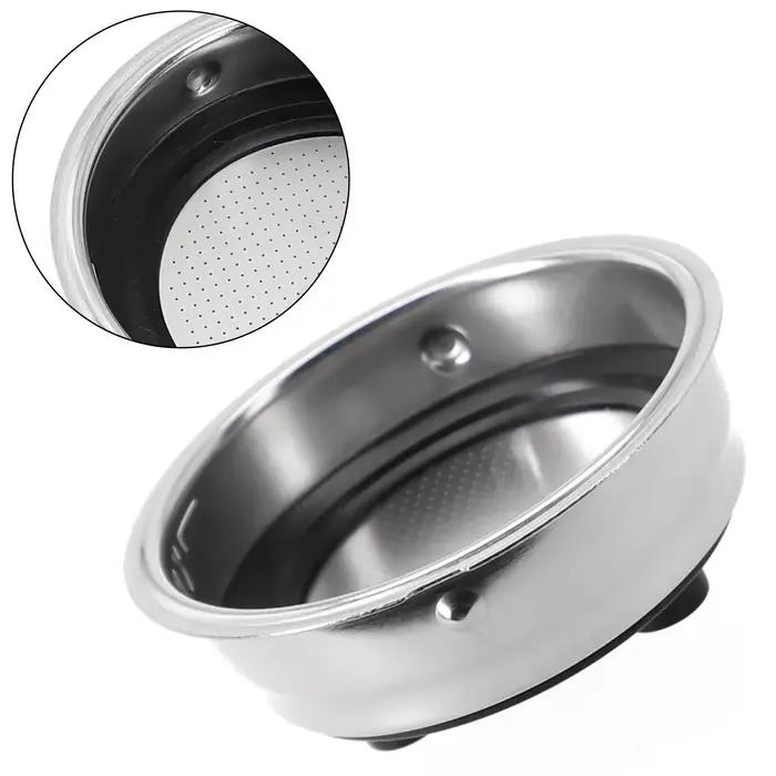 Panier de filtre à café réutilisable en acier inoxydable pour Delonghi EC9335 EC9665, idéal pour préparer un café de qualité professionnelle à la maison, parfait pour les occasions spéciales et les fêtes de fin d'année