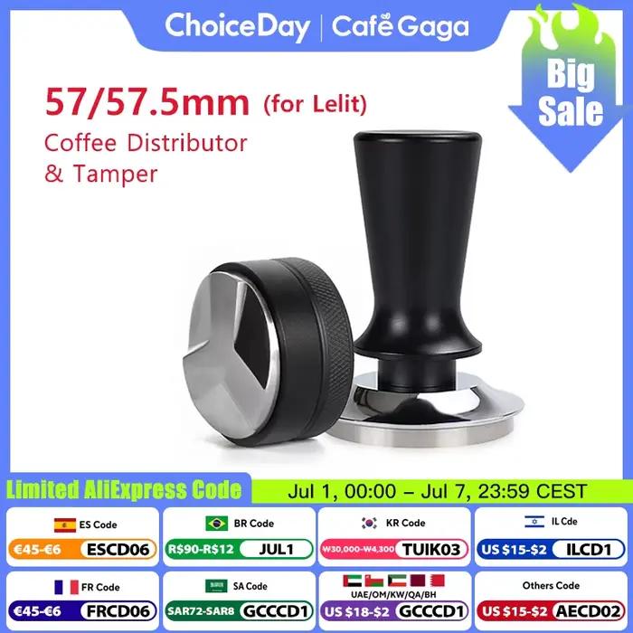 Distributeur de café, niveleur de doseur pour Lelit Anna Anita 57mm 57.5mm
