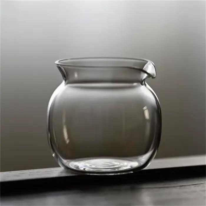 Verre transparent de Style japonais résistant à la chaleur Cha Hai