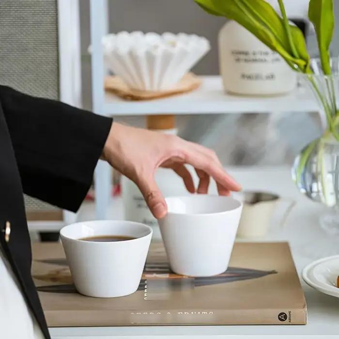 Tasses à café en céramique porcelaine haute qualité pour expresso latte thé et petits déjeuners occasions quotidiennes et cadeaux
