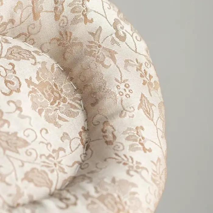 Coussin de théière en tissu floral élégant pour isolation thermique et protection de meubles occasions spéciales pauses théiques