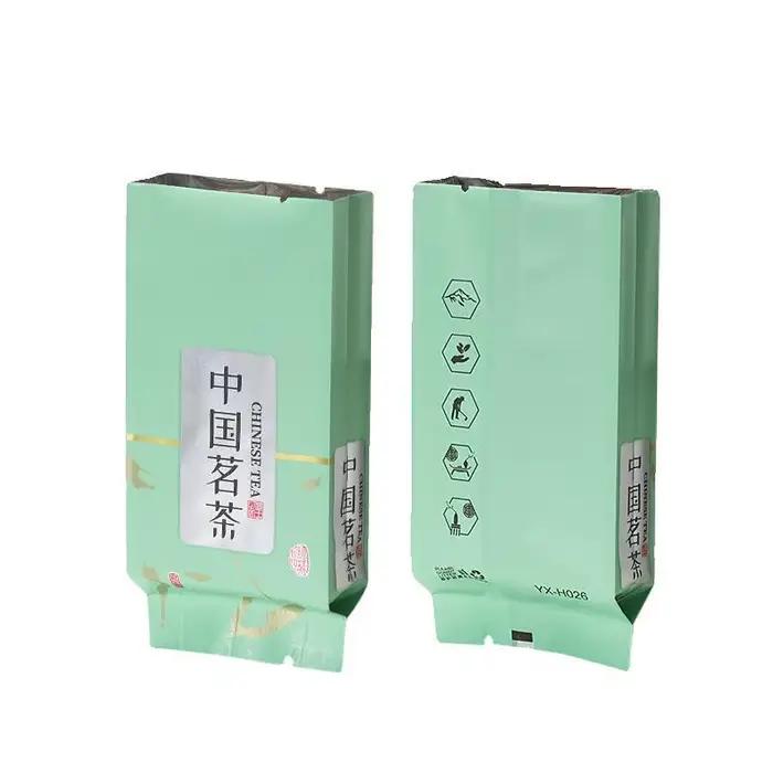 Sachets refermables de thé vert Longjing chinois 250g/500g