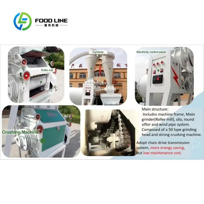 Machine de mouture automatique personnalisée pour céréales (blé