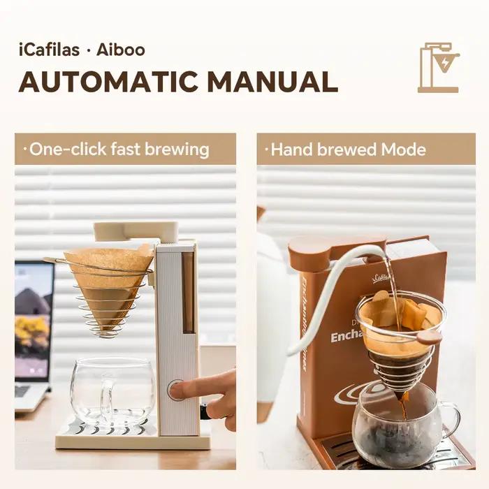 Machine à café portative pliable américaine goutte