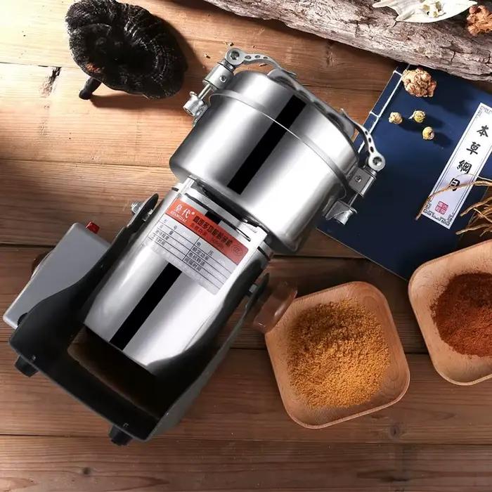 Moulin multifonctionnel pour céréales et épices acier inoxydable broyeur superfin café poivre sésame blé farine occasion cuisine café artisanal