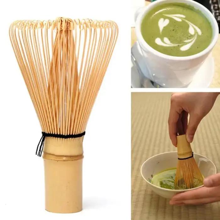 Fouet Matcha en bambou