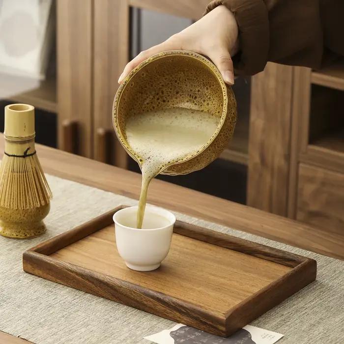 1 ensemble d'ensemble en céramique matcha japonaise