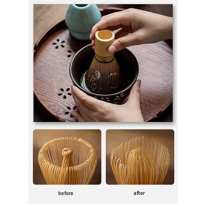 ⭐ Fouet à thé Matcha japonais (Chasen)